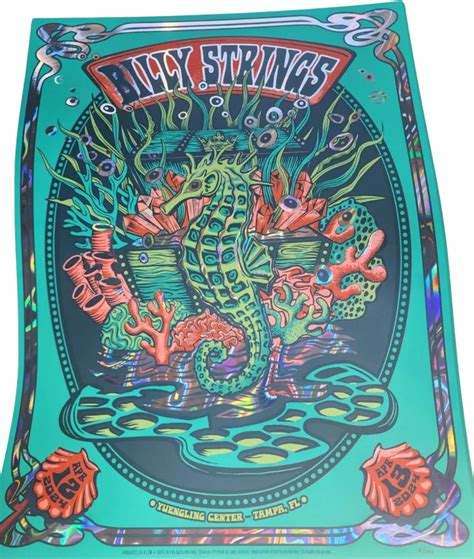 Billy Strings Tampa Yuengling 2024 Run Swirl Foil - BillyBase