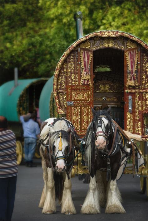 Caravans of Color: The Intricate Vardo Wagons of Britain's Romani ...