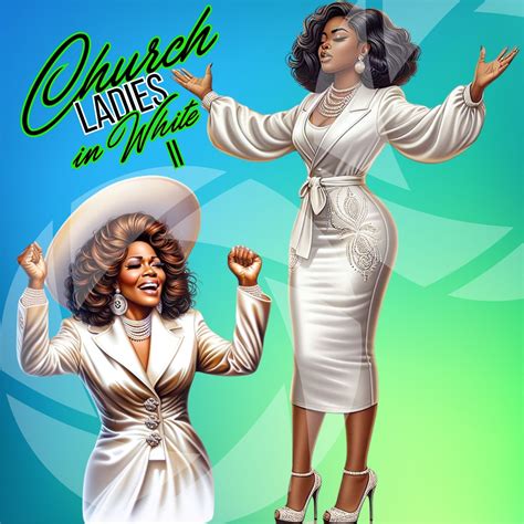 Church Lady in White II | African American Woman | Wallpapers | Black ...