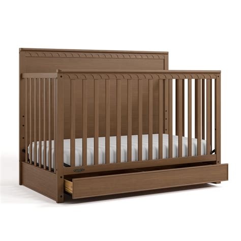 Amazon.com : Graco Sasha 5-in-1 Convertible Crib with Storage Drawer ...