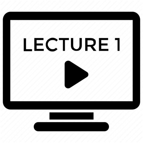Image result for Icon for Video Lecture