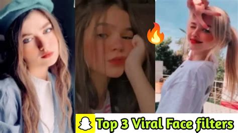 Top 3 Snapchat best Face Filters | Snapchat Natural Filters for selfies ...