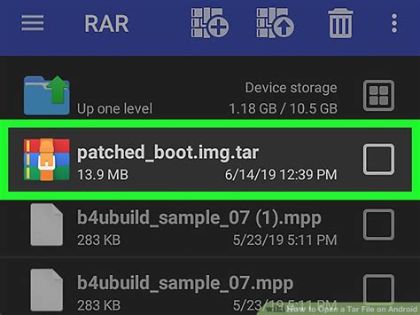 Open Tar File Tutorial 的图像结果