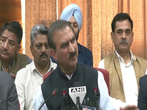 "How many judges are from Himachal?": CM Sukhu shows reservation over ...