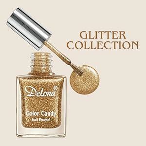 Buy Delona Nail Paint Set of 4, Quick Drying Nail Polish, Glossy ...