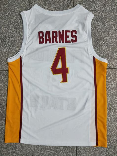 Men's Retro Scottie Barnes Florida State Seminoles Basketball Jersey ...