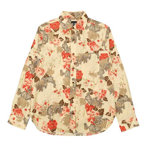 KOROMO ZAKURA - Sheeting Cloth - Long-Sleeve Regular Shirt - KARAJISHI ...