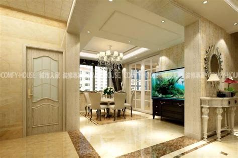 咸阳中华苑别墅装修320平米欧式极致家装体验！