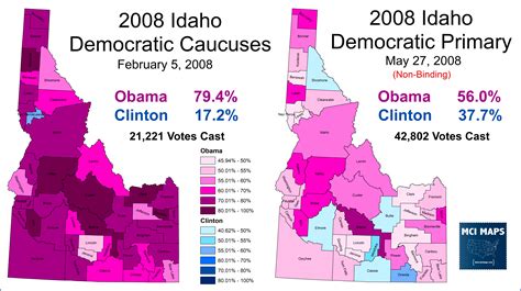 How Caucuses vs Primaries Can Lead to Different Results - MCI Maps ...