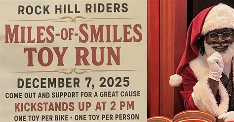 Rock Hill Riders - Miles-of-Smiles Toy Run, Emmett Scott Center, Rock ...