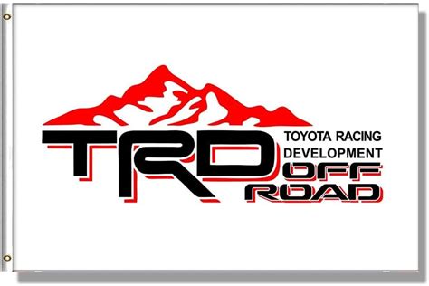 Buy DecrPlus TRD Banner Flag Racing Flag 3x5ft/90*150cm (HD Printing ...