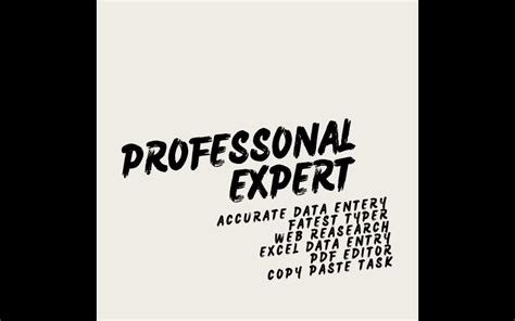 Provide You Data Entry And Typing Services With Good Speed