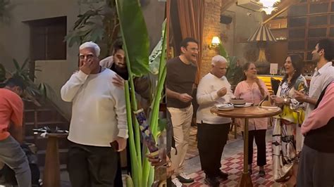 Archana Puran Singh & Family Surprise Creator' Father-In-Law On His ...