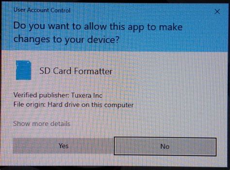 Using Account Control Setting 的图像结果