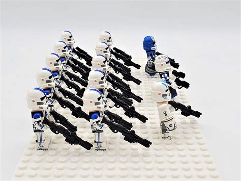 Star Wars Captain Rex 501st Clone Troopers Army Set 13pcs: Buy Online ...