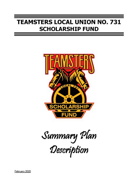 Teamsters Local 731 Health Welfare and Pension Fund