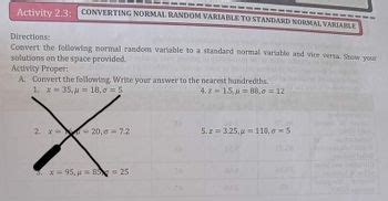 Image result for Convert the Random Variable to a Standard Normal Variable