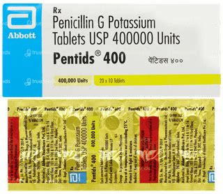 Pentids 400 Tablet: Uses, Side Effects, Price & Substitutes