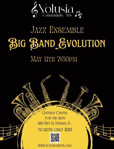 Big Band Evolution, Gateway Center for the Arts, Debary, 11 May 2024 ...