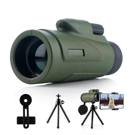 Buy Cezo 12x50 Monocular for Adults Kids,HD Monocular Scope for Gifts ...