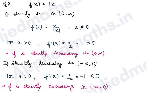 Class 12 Applied Maths Chapter Application of Derivative Gaur Classes 的图像结果
