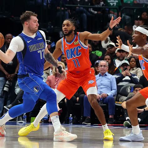 Dallas Mavericks vs OKC Thunder match player stats - onlyfanbio