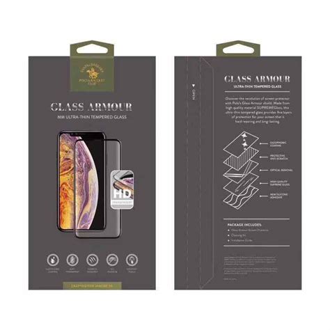 iPhone 11 Full Coverage Genuine Santa Barbara Tempered Glass Protector ...