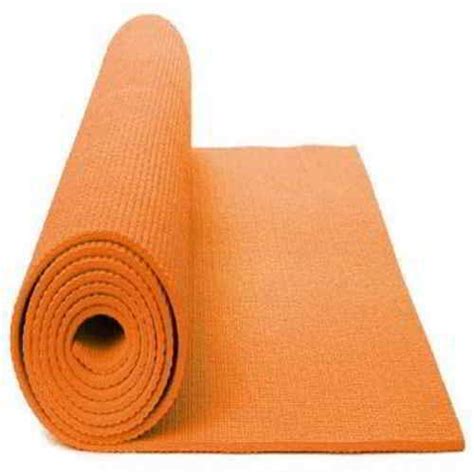 Buy samriddhi.Yoga and Exercise mat of12 mm orange Yoga Mat with Yoga ...
