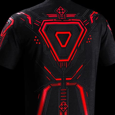 TRN ARES UV BLACKLIGHT CYBERPUNK SHIRT