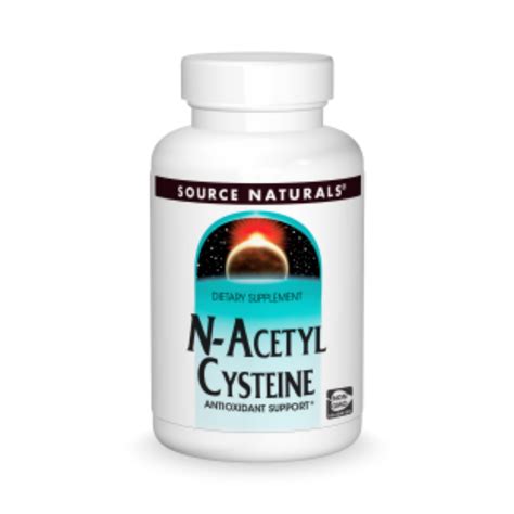 Source Naturals, N-Acetyl Cysteine 1000mg (30,60,120,180) Tablet ...
