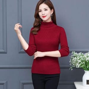 Kushi flyer Solid High Neck Casual Women Maroon Sweater - Buy Kushi ...