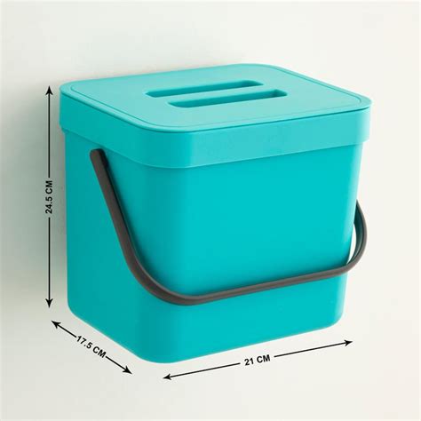Buy Arlington Solid Blue Polypropylene Sorting Bin - 21.5 x 18 x 24 cm ...