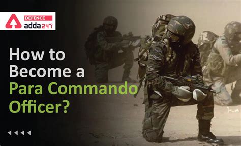 How to Become a Para Commando Officer 2023?