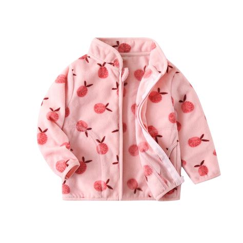 Bovxnpu Toddler Boys Girls Fall Winter Jacket, Girls Fleece Jacket ...