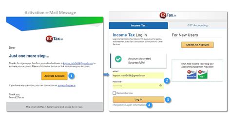 How to create a EZTax.in Account for IT Filing ? | EZTax.in Help