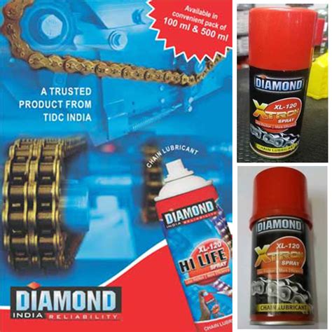 Chain Lubricant in Kolkata | Diamond HI LIFE Spray | Allied Industrial ...