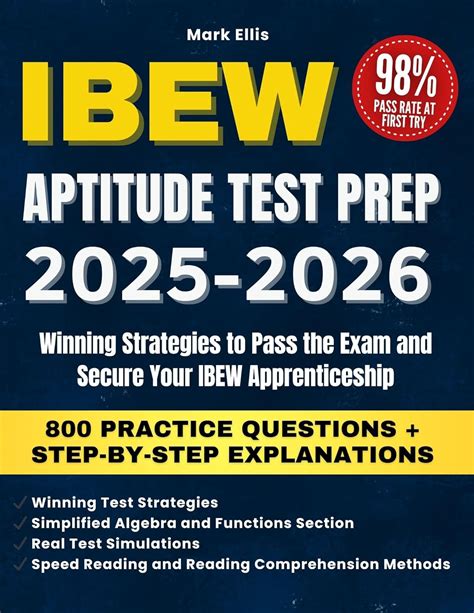 Amazon.com: IBEW Aptitude Test Prep: Updated Guide with 800 Practice ...