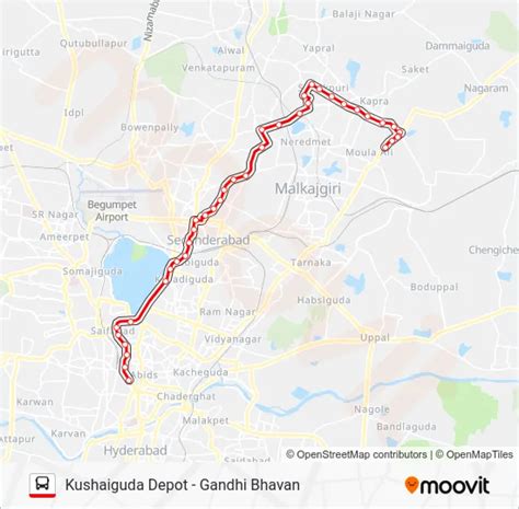 37N Route: Schedules, Stops & Maps - Kushaiguda Depot (Updated)