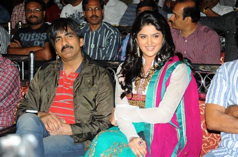 Ravi Teja Deeksha Seth At Nippu Audio Release