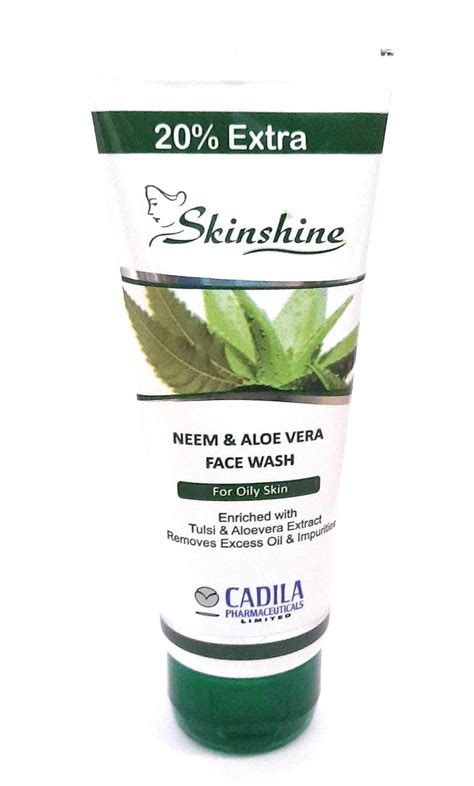 CADILA Skinshine (Neem and Aloe vera) Face wash 60 ml |Pack of 3 ...