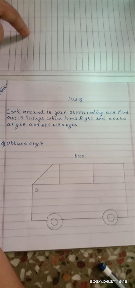 Look around in our surrounding and find out five things which show ...