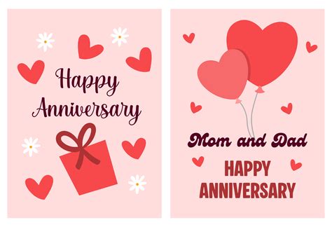 Free Anniversary Printable Cards