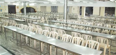 Kalyana Mandapam Dining Table - Stainless Steel Marriage Hall Dining ...