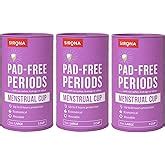 Sirona Reusable Menstrual Cup for Women | Medium Size with Pouch | Pack ...