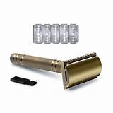 Buy LEYMIGA Metal Double Edge Safety Razor with Blades, Classic One ...