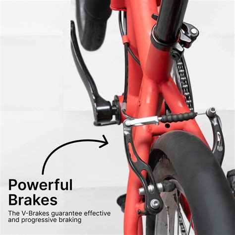 Buy Adult Folding Cycle Tilt 120 - Red Online | Decathlon