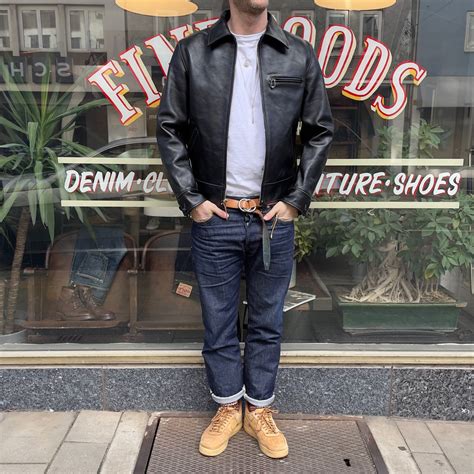 the real mccoy's | 30s leather sports jacket - nelson – stuf|f-official