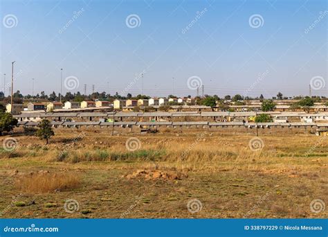 Soweto, the Township of Johannesburg, in South Africa Stock Image - Image of metropolitan ...