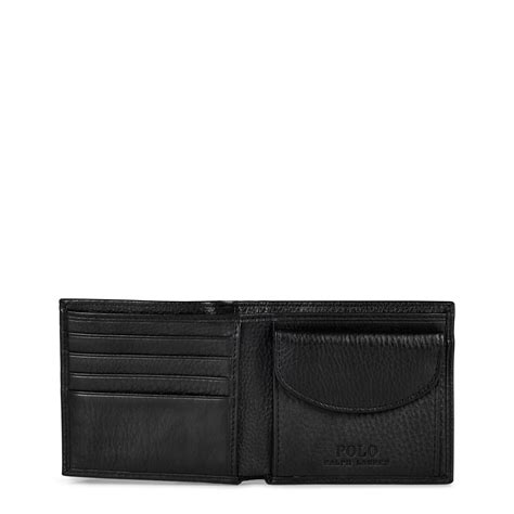 Polo Ralph Lauren | Men's Leather Billfold Wallet | Billfold Wallets ...