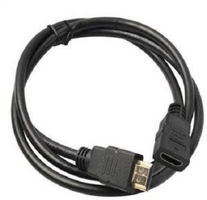 JAMUS HDMI Cable 1 m 1 Meter hdmi male to female extension 1 m HDMI ...